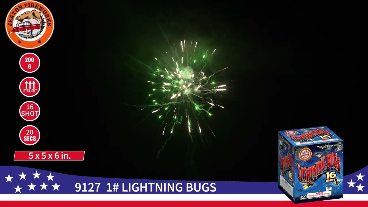 9127  1# LIGHTNING   BUGS 200grams