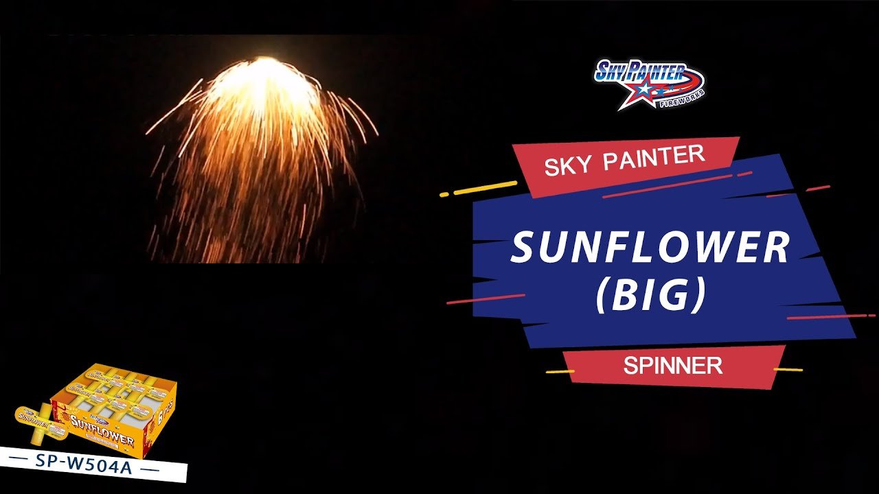 SKY PAINTER FIREWORKS SPINNER SP-W522A Night Airplane SPINNER FIREWORKS
