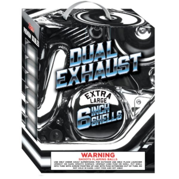 Dual Exhaust 6"