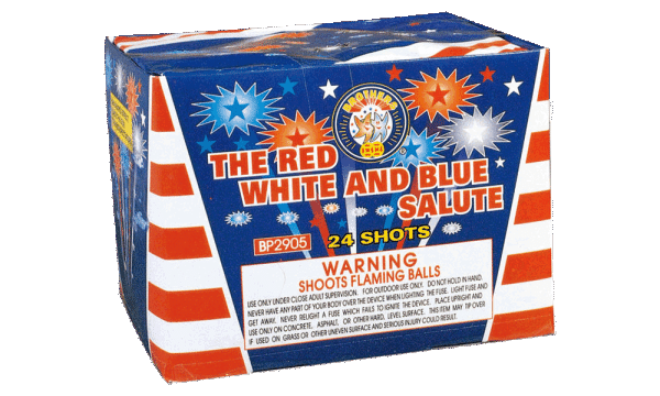 The Red, White and Blue Salute 24s