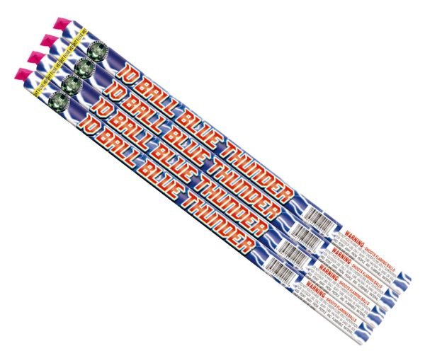 10 Ball Blue Thunder Candle