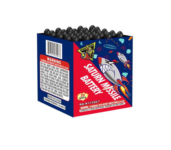 Saturn Missile Battery 25'S - Pack of 4
