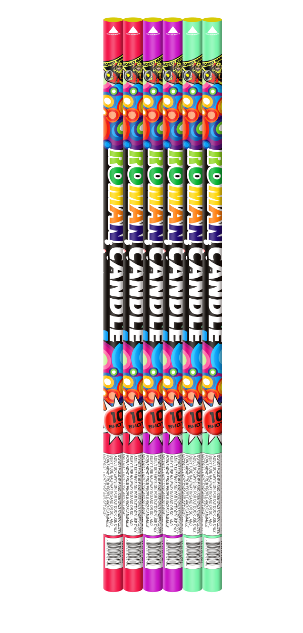 10 Ball Roman Candle