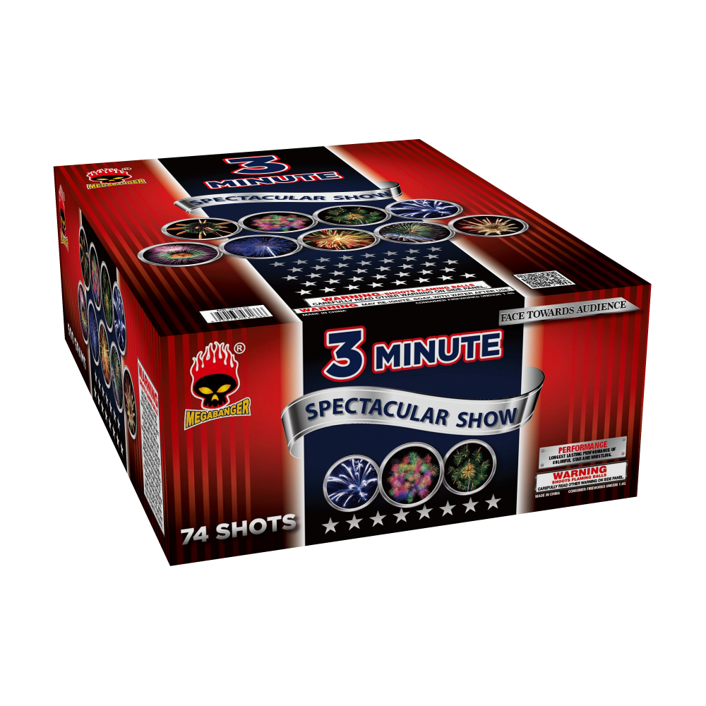 3 MINUTE SPECTACULAR SHOW, 74 SHOTS