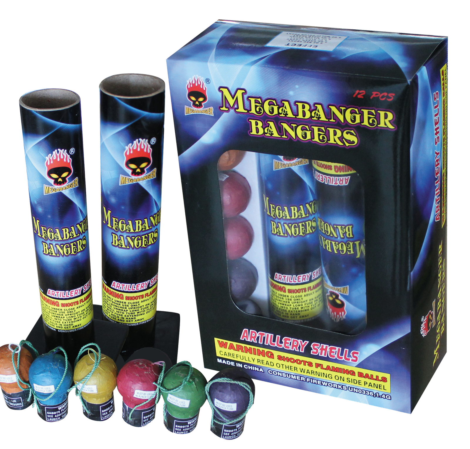 MEGABANGER BANGERS ARTILLERY SHELLS