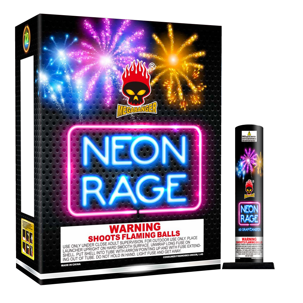 NEON RAGE 12 SHELLS