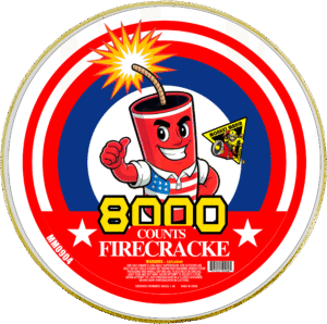 8000 Counts Firecracker