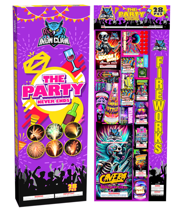 THE PARTY NEVER ENDS