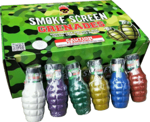 SMOKE SCREEN GRENADES