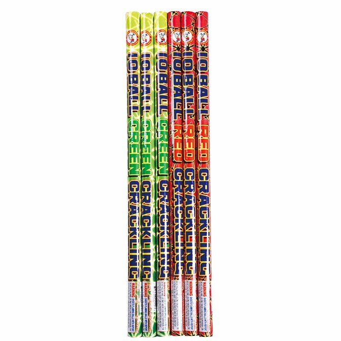 10 Ball Crackling Candle