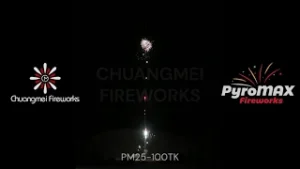 100 Shot Red White Blue to Salute (1")