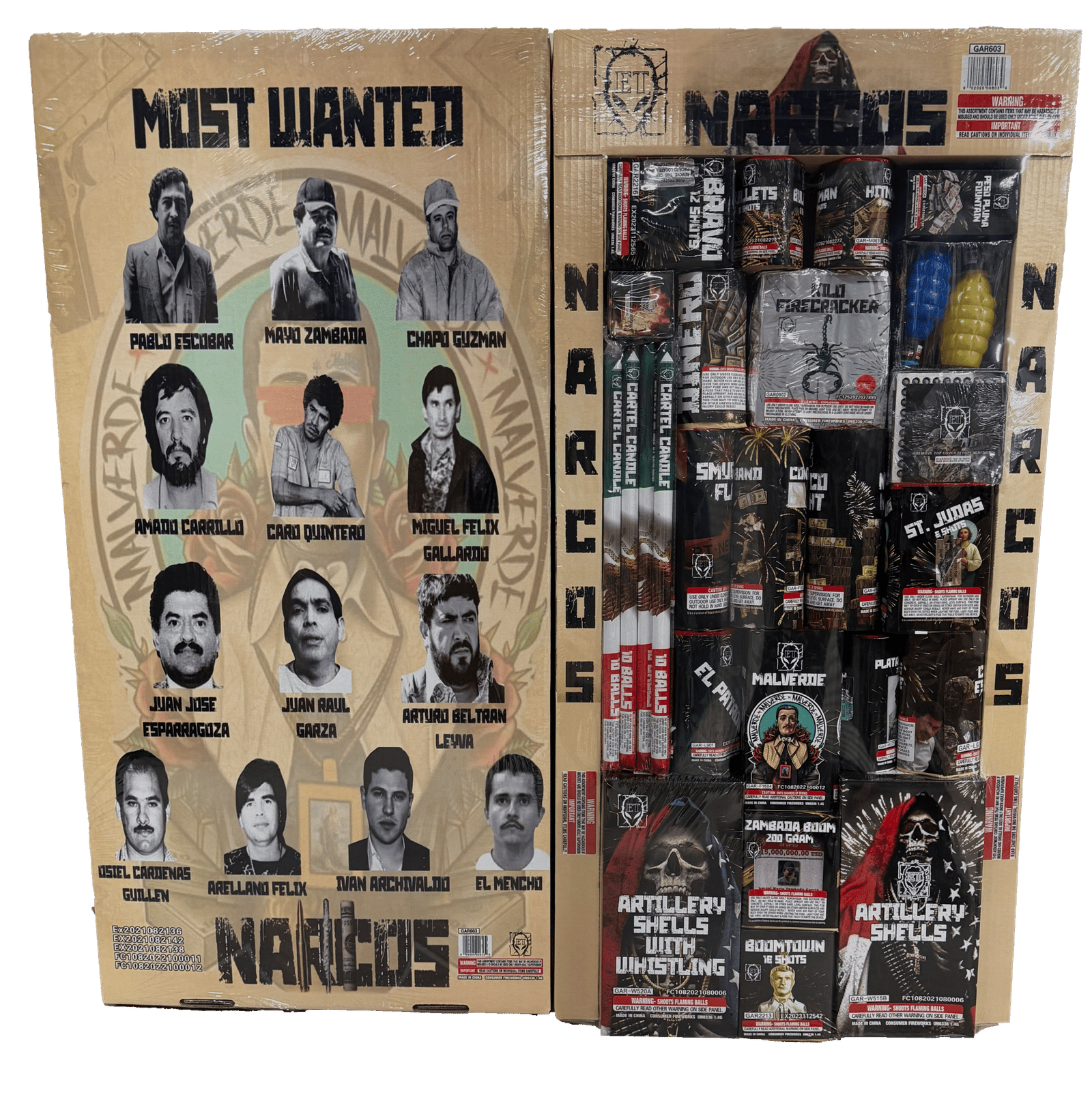 Narcos Assortment - Washington Version