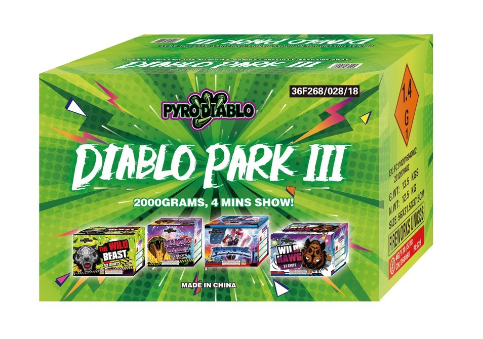 DIABLO PARK III (ASSORTED CASE OF 4)