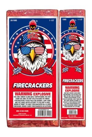 MEGABANGER FIRECRACKERS 100 Pack