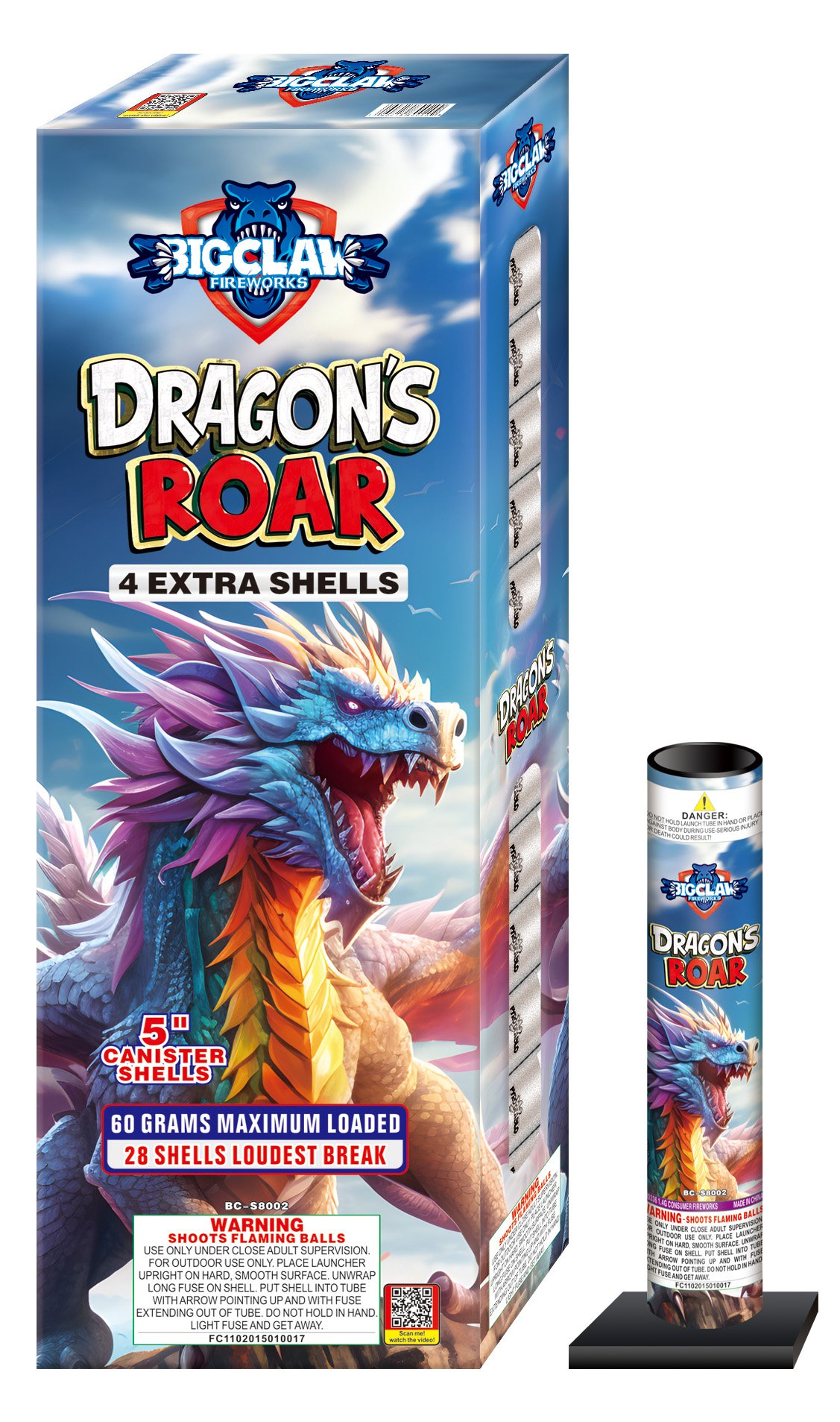 5" Dragon's Roar