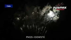 100Shot Whistling to Salute (1" Fan)