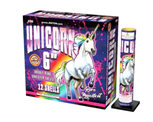 UNICORN 6 INCH DOUBLE RING CANISTER SHELLS