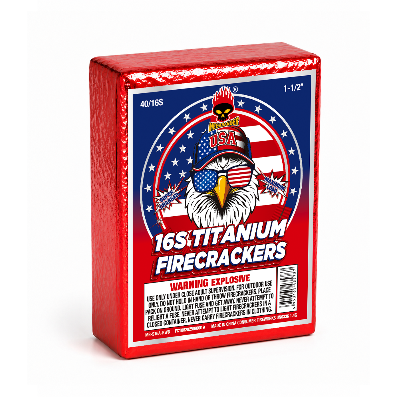 16S FIRECRACKERS WITH TITANIUM
